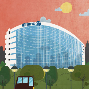 Edificio de Allianz en Madrid